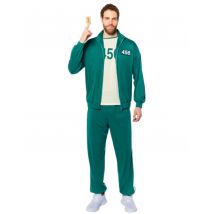 Travestimento da partecipante al gioco per adulti - Colore Bianco - Taglia XL