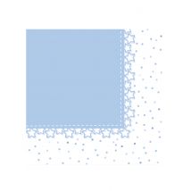 20 tovaglioli di carta stelle blu - Colore Blu