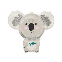 Palloncino in alluminio Koala eucalipto 71 cm - Colore Grigio