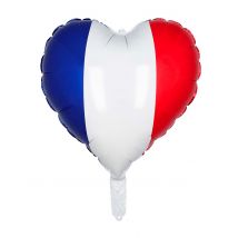 Palloncino foil Cuore Francia
