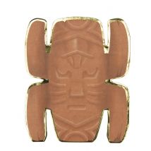 16 tovaglioli totem 33 x 27 cm - Colore Marrone
