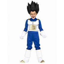 Costume da Vegeta Dragon Ball Z per bambino - Colore Blu - Taglia 7 - 9 anni (122-134 cm)