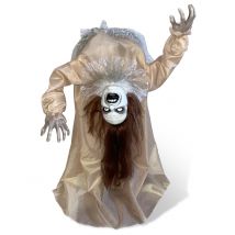 La Signora Maledetta animata 130 cm - Colore Grigio