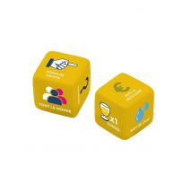 Gioco di dadi per bere pastis - Colore Giallo