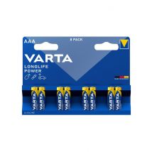8 batterie LONGLIFE POWER LR03/AAA