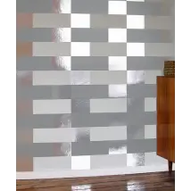 Erica Wakerly Wallpaper Block BLO G/W/S