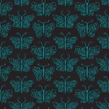 Mini Moderns Wallpaper Camberwell Beauty  AZDPT018 Midnight