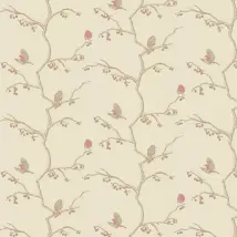 Barneby Gates Wallpaper The English Robin Parchment BG0300102