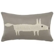 Scion Cushion Mr Fox Knitted Cushion 316205