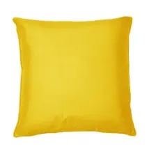 Kandola Cushion Silk Cushion 634 Lemon