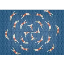 Coordonne Mural Let's Dance Swimmers 6500020N