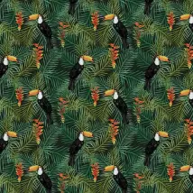Graduate Collection Wallpaper Toucan AAD1TOUCANGREEN