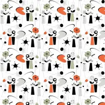 Dupenny Wallpaper Atomic (Colour) - 10m ATOMIC 10M COL