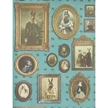 Graduate Collection Wallpaper Rabbit rabbit rabbit CC1RABWAL