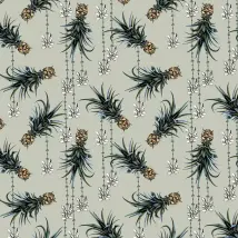 Petronella Hall Wallpaper Pineapples and Petals PIN-WD