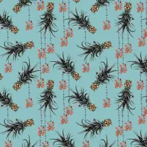 Petronella Hall Wallpaper Pineapples and Petals PIN-WO