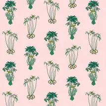 Emma J Shipley Wallpaper Jungle Palms W0101/04