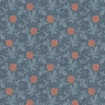 Little Greene Wallpaper Monroe 0291MONIGHT