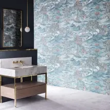 Zoffany Mural Stand Wood 312855