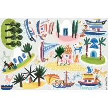 Villa Nova Sticker Island Hopping Wall Stickers W592/01