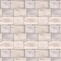 Galerie Wallpaper Wine Crates CK36612