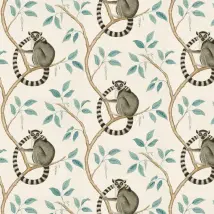 Sanderson Wallpaper Ringtailed Lemur 216665