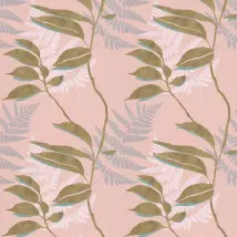 Osborne & Little Wallpaper Feuille D'Or W7331-01