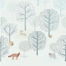 Eijffinger Mural Forest Animals 399116