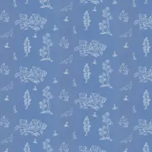 Andrew Martin Wallpaper Wychwood  WY03-HAPPYBLUE