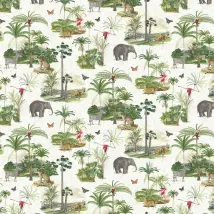 Graham & Brown Wallpaper Tropique Zoo 107598