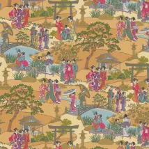 Manuel Canovas Wallpaper Geishas 03092-03