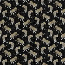 Graduate Collection Wallpaper All Over Leopard AB1LEOCHARCOAL