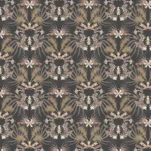 Graduate Collection Wallpaper Leopard Luxe BWLUXECHARCOAL