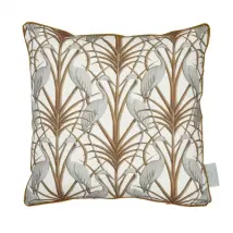 The Chateau by Angel Strawbridge Cushion Nouveau Heron Square Cushion NOH/CRE/04343PI