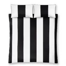 Paloma Home Duvet cover Monochrome Stripe Duvet Set MOS/MON/SUPBS