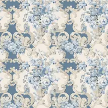 Mulberry Home Wallpaper Floral Rococo FG103.H101.0