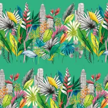 Ohpopsi Wallpaper Urban Tropic CEP50111W