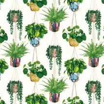 Ohpopsi Wallpaper Houseplant GRA50112W
