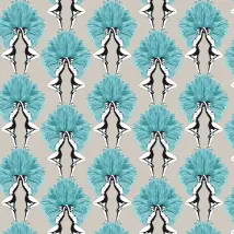 Graduate Collection Wallpaper Showgirls MS1SHOWCTEAL