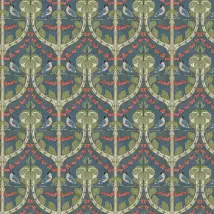 G P & J Baker Wallpaper Birds & Cherries BW45100/5