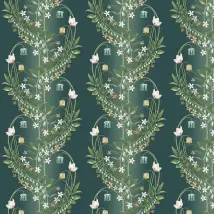 Carmine Lake Wallpaper Solomans Crown CL_13_01