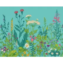 Origin Murals Mural Botanical Fleur Large MUR111L