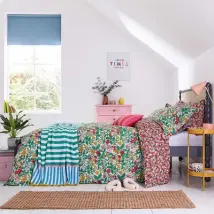 Joules Duvet cover Rainbow Floral Set QCSRBFM1MUL