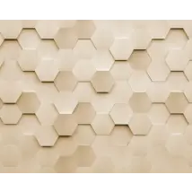 Origin Murals Mural Metal Hexagons Medium MUR148M