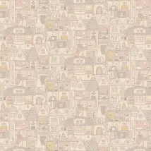 Majvillan Wallpaper Dollhouse 147-01