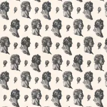 Timney Fowler Wallpaper Roman Heads TFW027-01