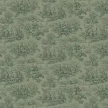Little Greene Wallpaper Lovers Toile 0263LODARKB