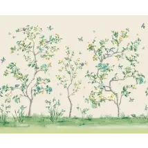 Origin Murals Mural Oriental Flower Tree Large  MUR192L