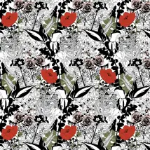 Dupenny Wallpaper English Garden (Colour) - 10m ENGLISH GARDEN (C)