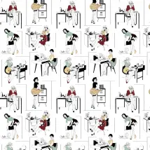 Dupenny Wallpaper Office Etiquette - 10m OFFICE ETIQUETTE